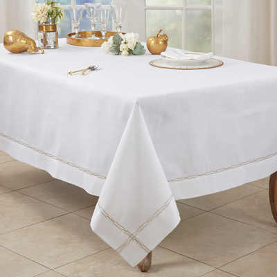 Emerson Embroidery Tablecloth