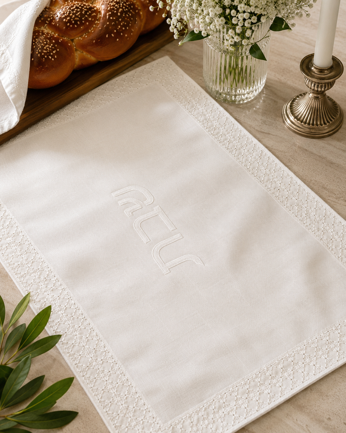 Challa Cover Stain resistant White