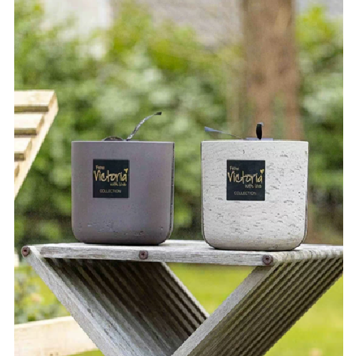 Outdoor Candle Beige