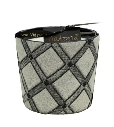 Hairy Candle Square Black