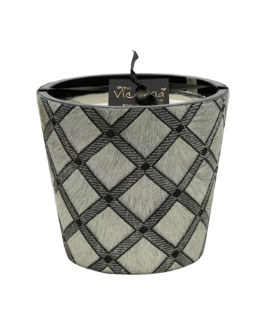 Hairy Candle Square Black