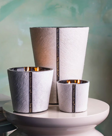 Hairy Candle White