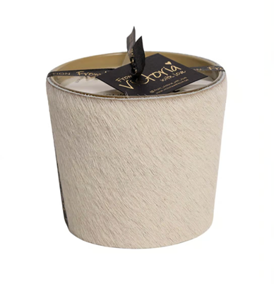 Hairy Candle White