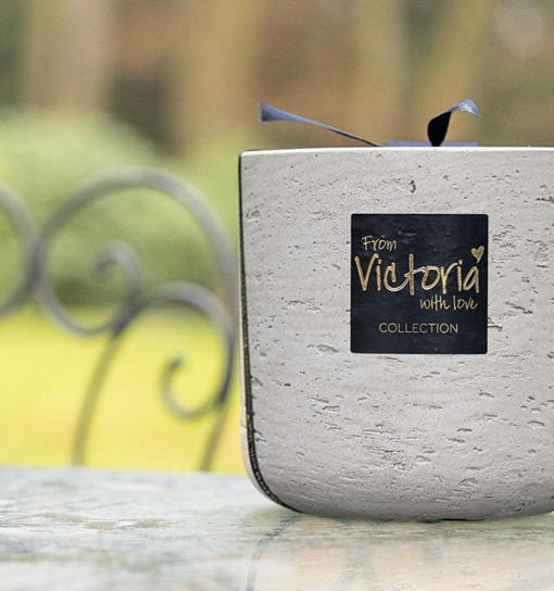 Outdoor Candle Beige