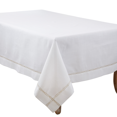 Emerson Embroidery Tablecloth