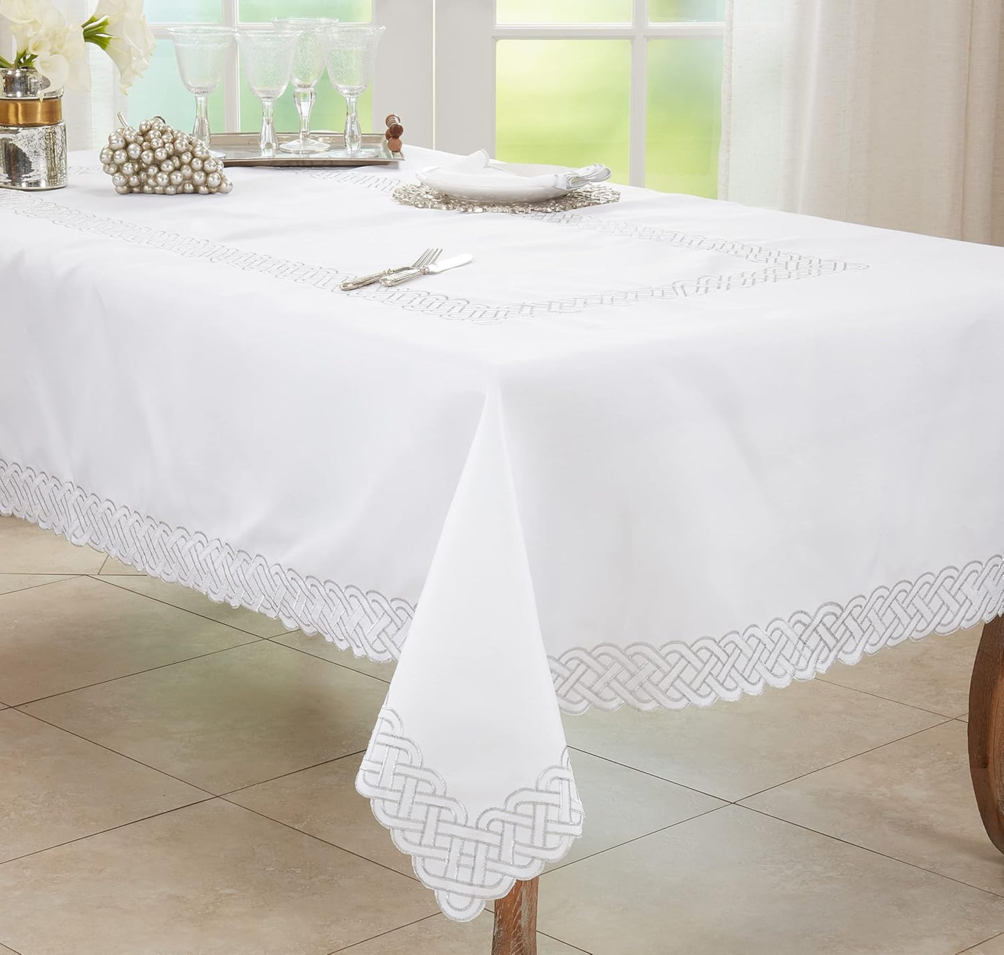 Hastings Embroidery Tablecloth