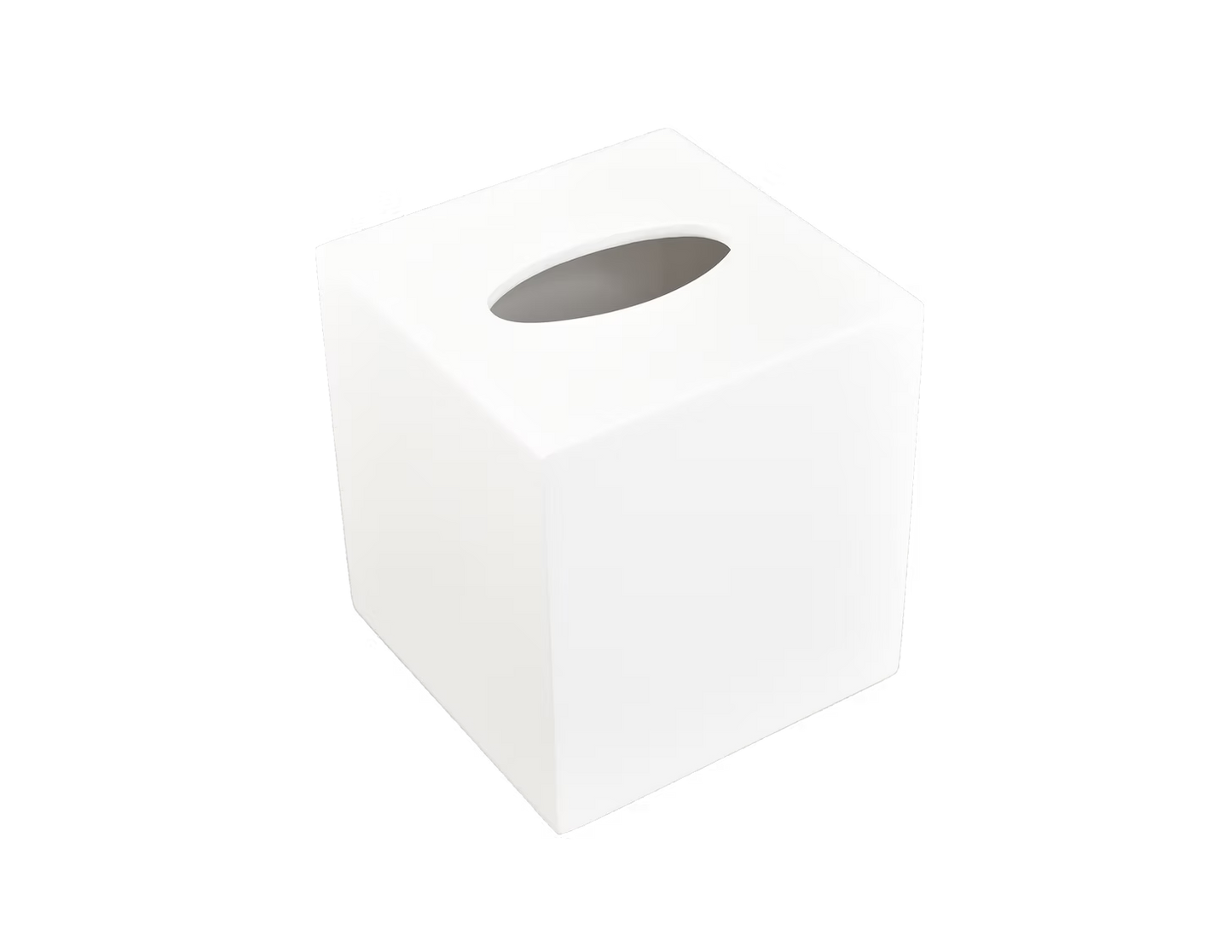 White Lacquer Bath Set