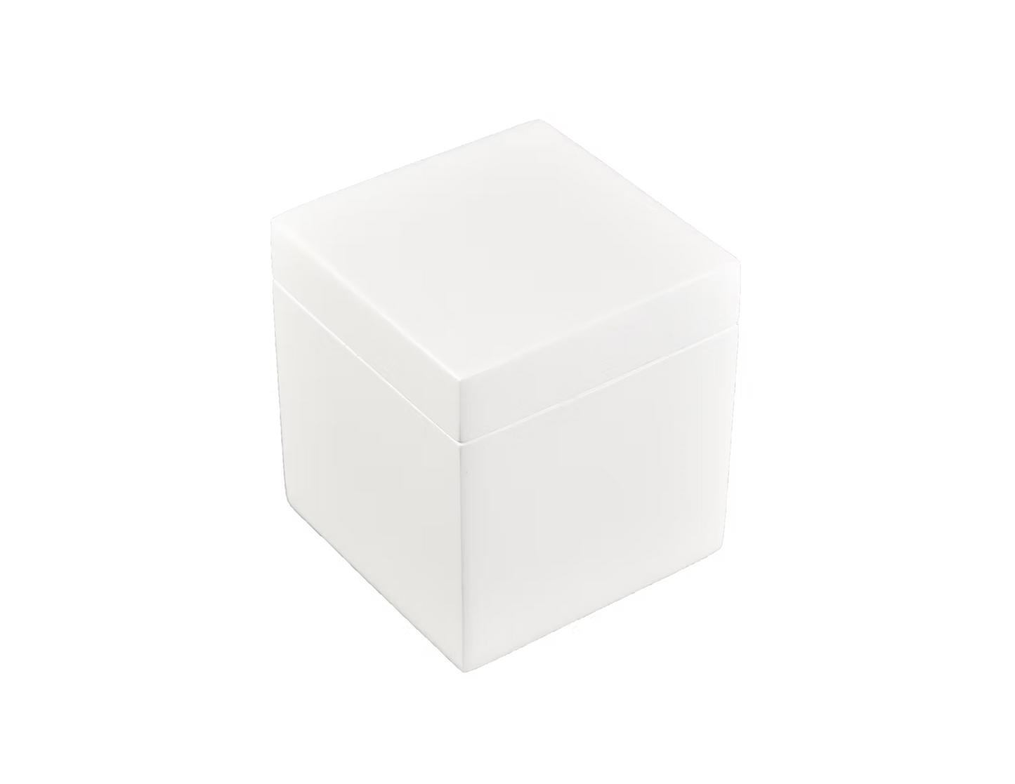 White Lacquer Bath Set