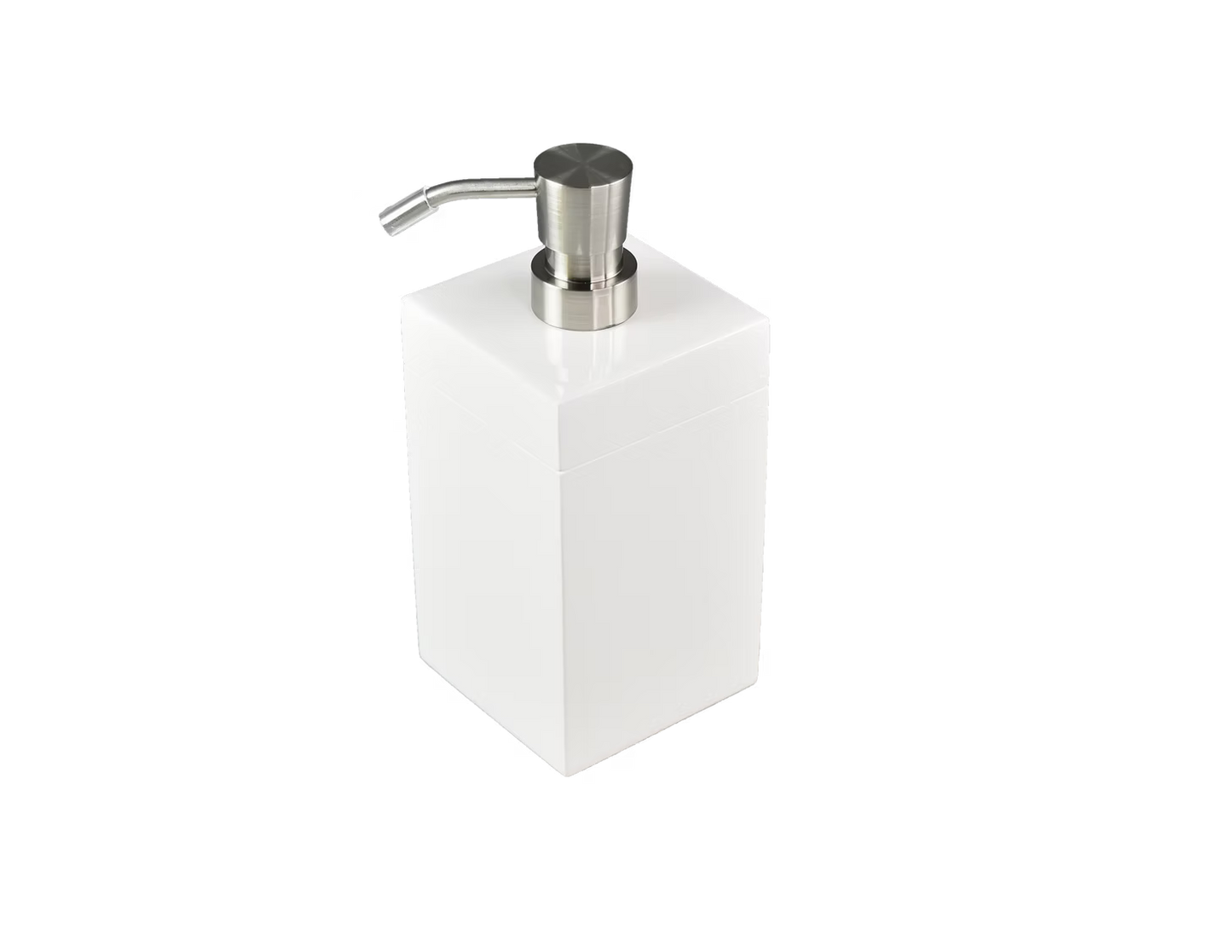 White Lacquer Bath Set