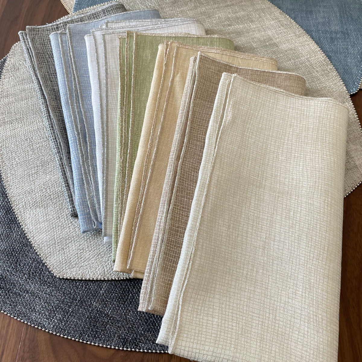 Glisten Metalic Napkins (set of 4)