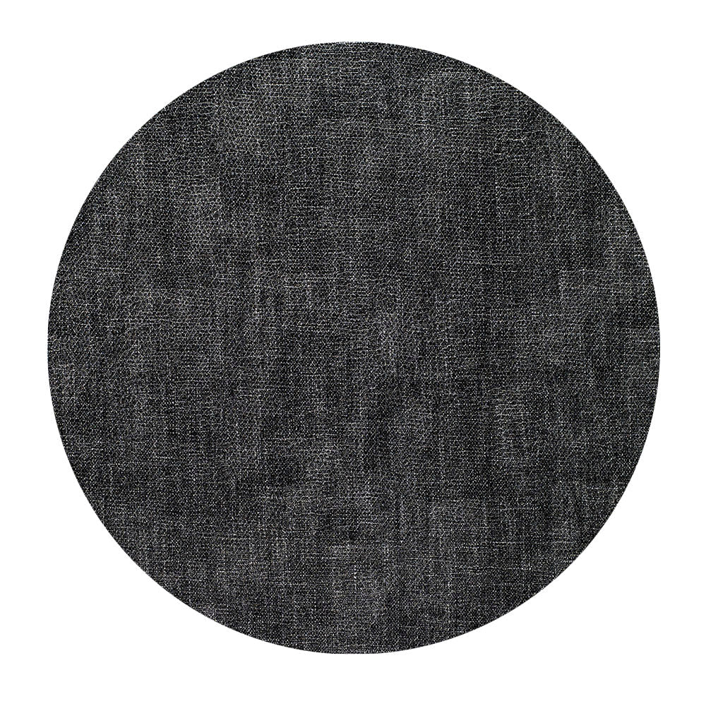 Luster Vinyl Round Placemats (Smoke) Set of 4