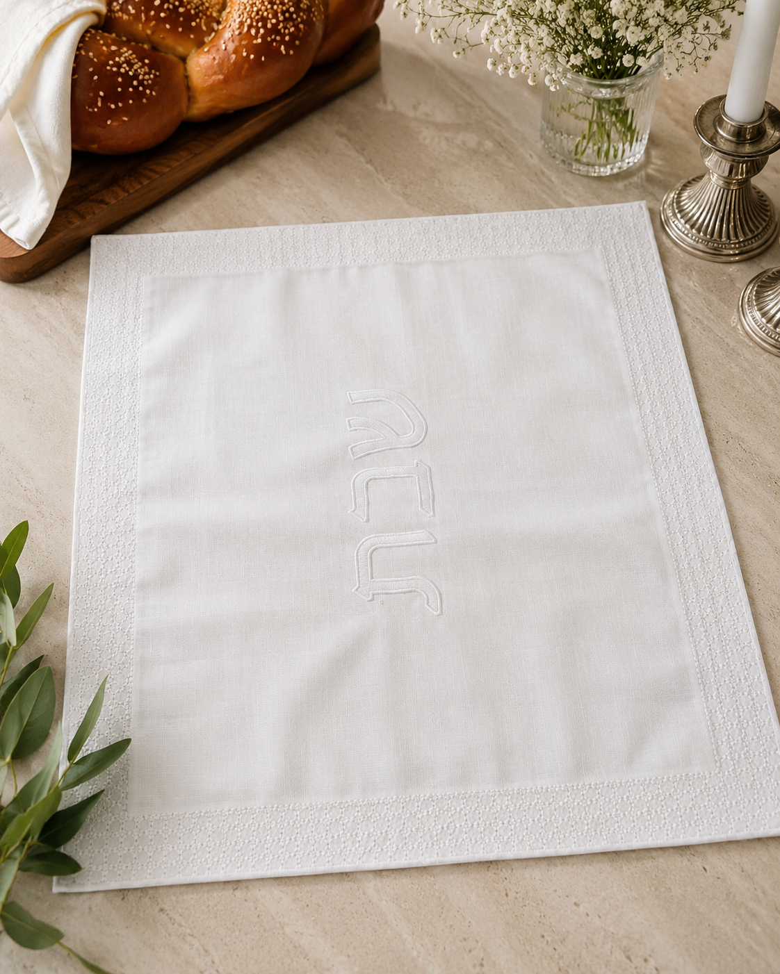 Challa Cover Stain resistant White