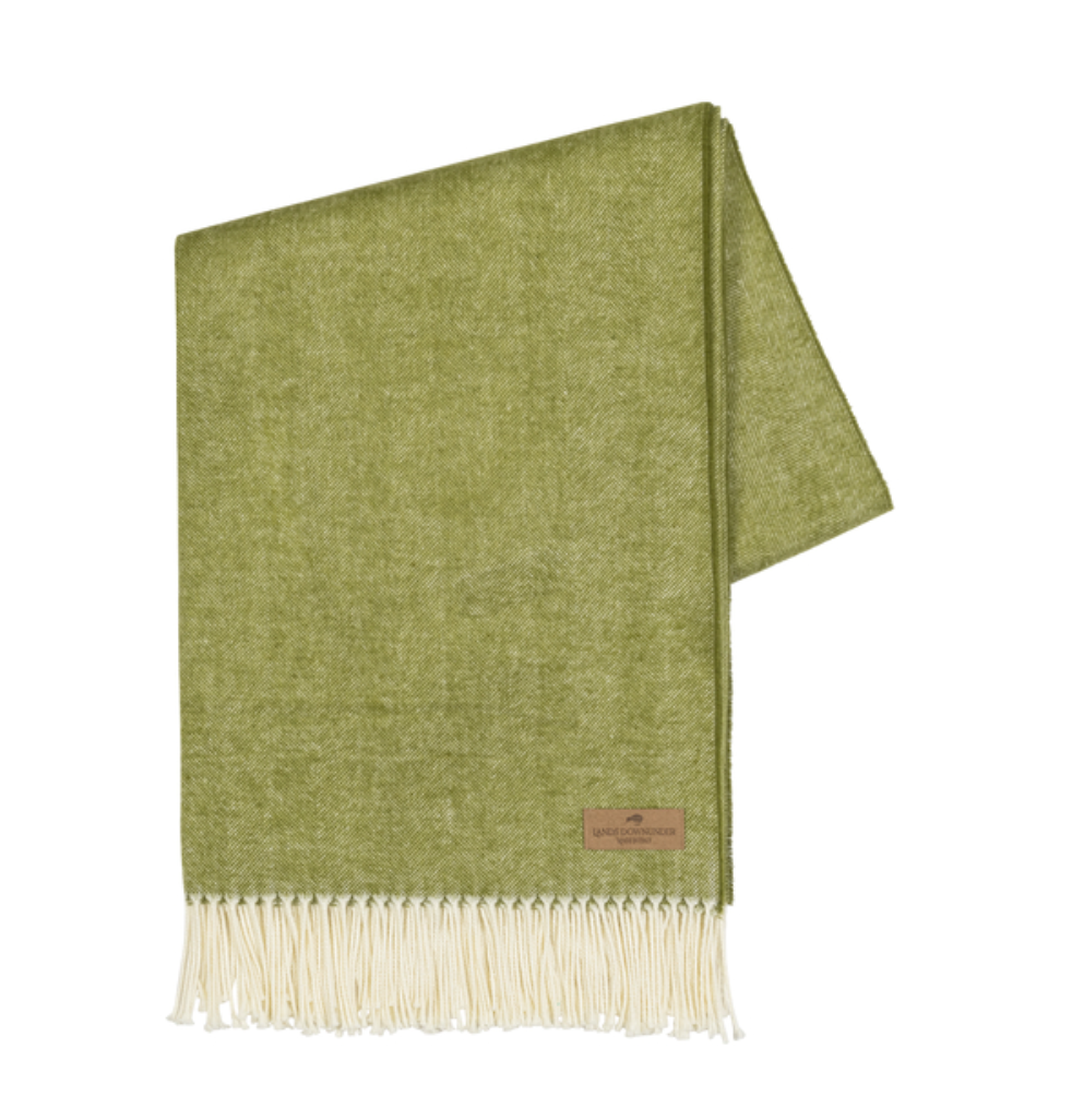 Fern Italian Herringbone Throw