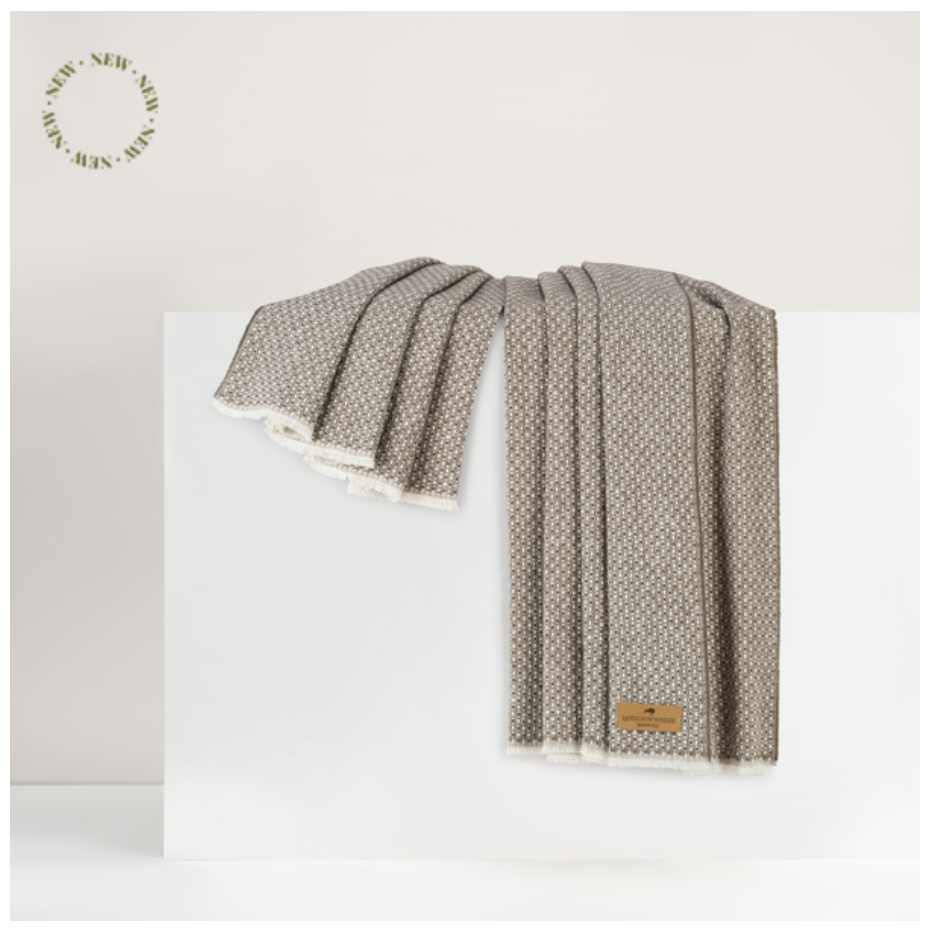Mink Hudson Valley Throw