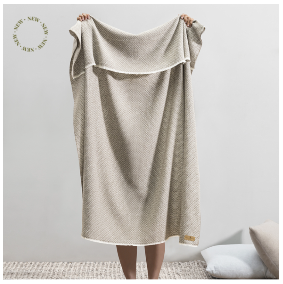 Mink Hudson Valley Throw