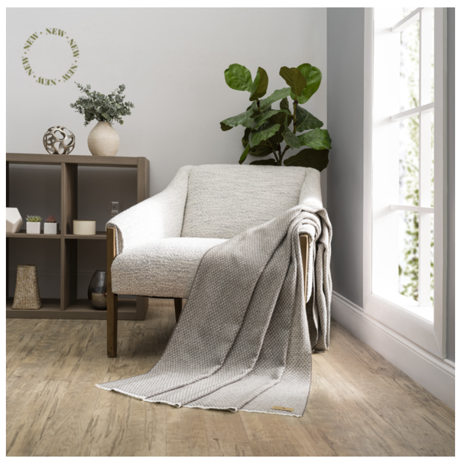 Mink Hudson Valley Throw