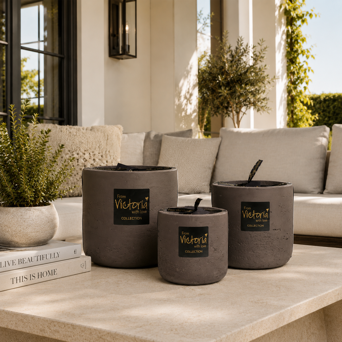 Outdoor Candle Chocolat