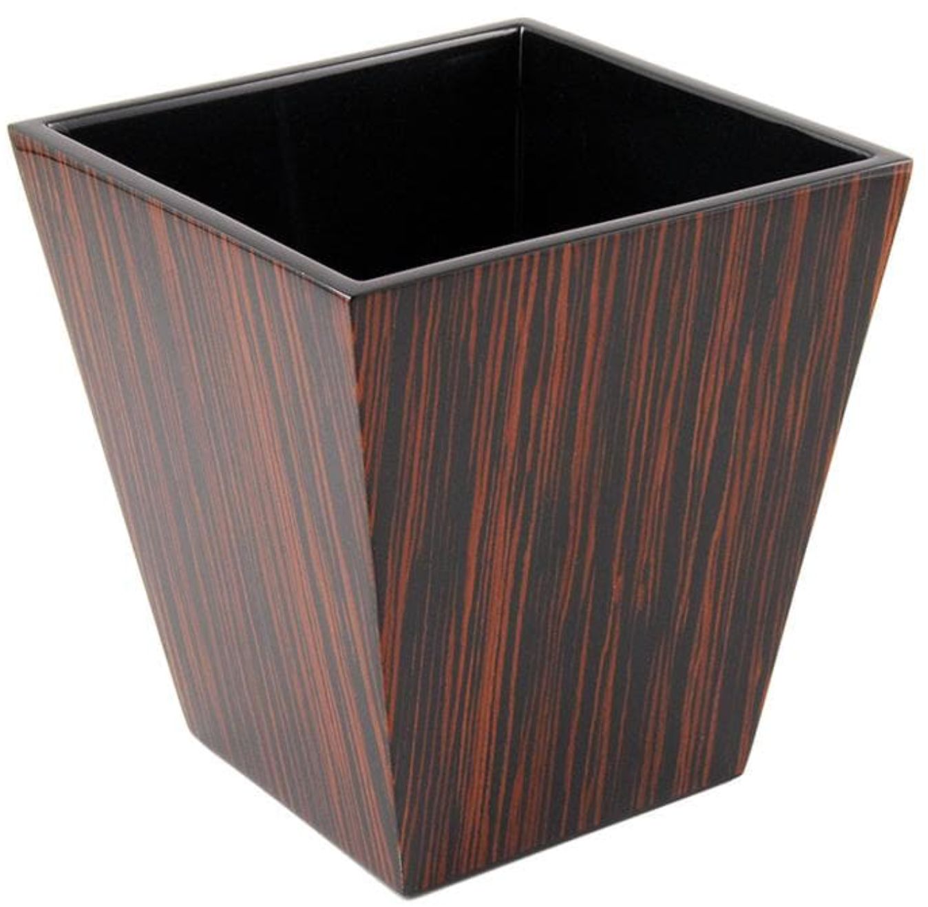 Macassar Ebony Inlay w/ Black Lacquer Bath Set