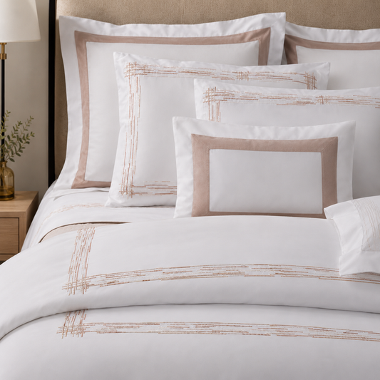 Bedding sheet and Duvet set GRA Embroidery