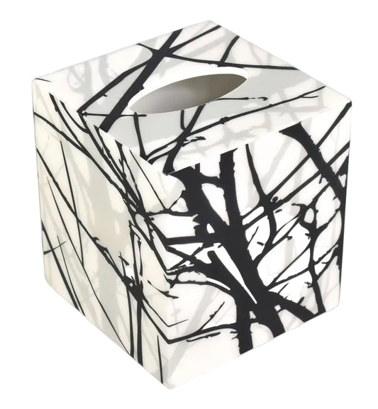 Naked Tree Fabric Inlay w/Lacquer Bath Set