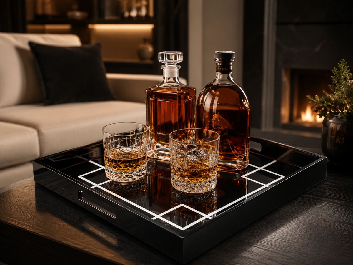 Interlock Laquer Tray