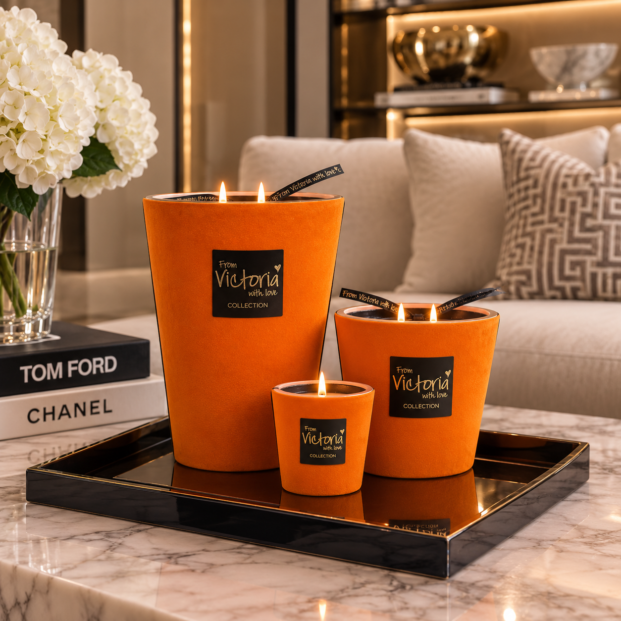 Velvet Orange Candle